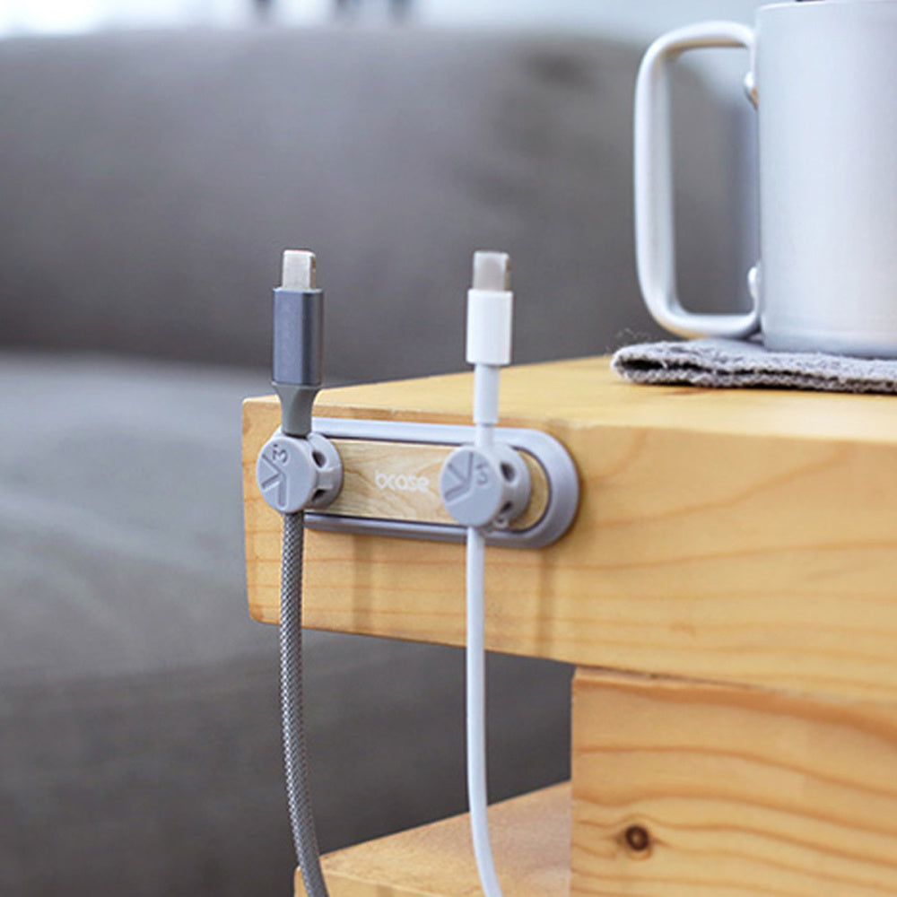 Magnetic USB Cable Organizer Clip