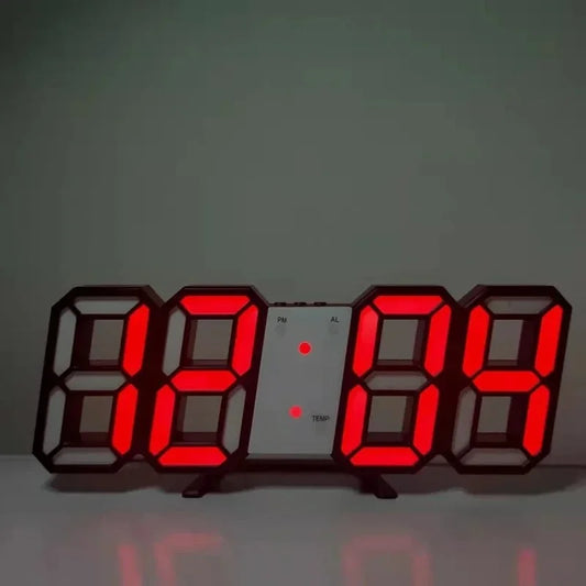 Digital LED Wall Clock Alarm