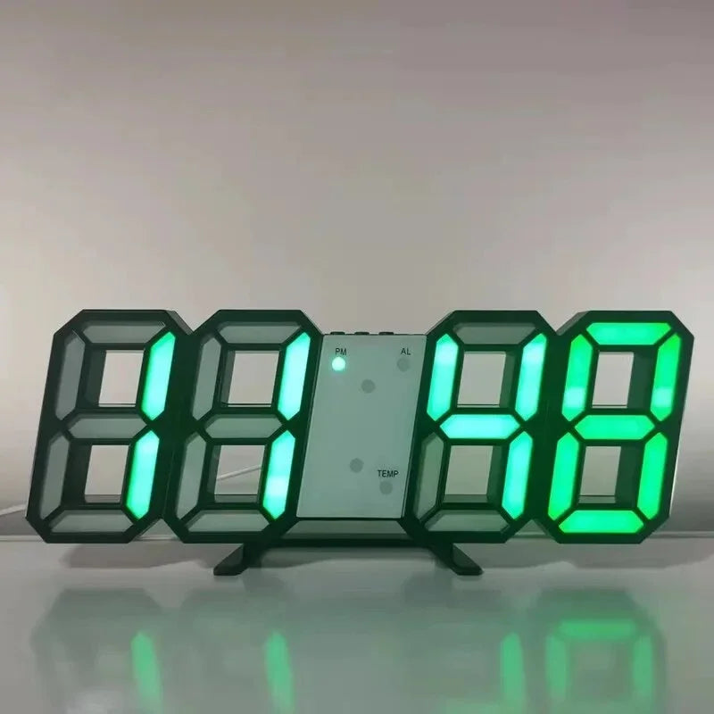 Digital LED Wall Clock Alarm