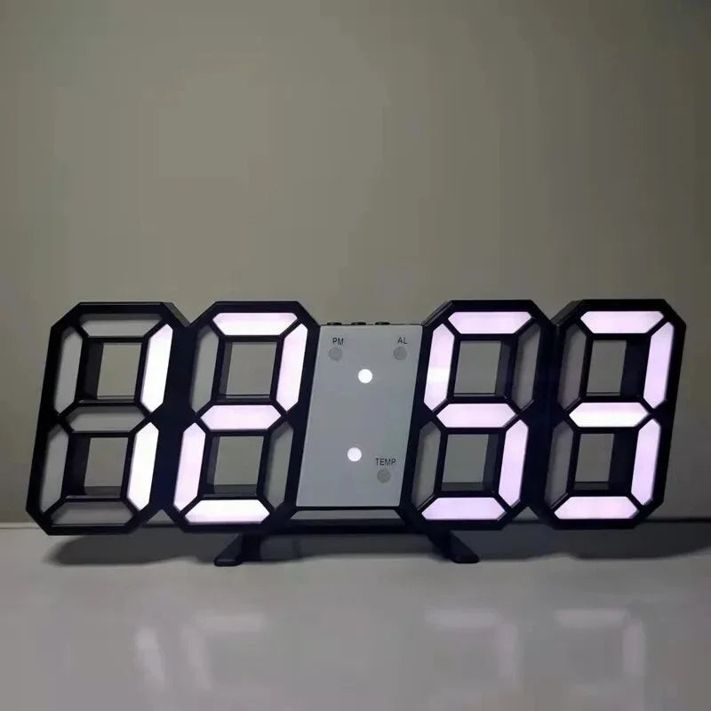 Digital LED Wall Clock Alarm