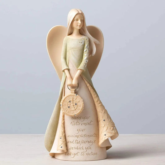 Elegant Angel Resin Ornament